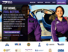 Tablet Screenshot of flyreva.com